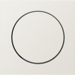 Centraaldoos knop draai-dimmer/ berker S.1/B.3/B.7 wit glans