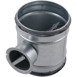 Handbediende regelklep Ø125mm voor spiraalbuis Spiro-SAFE