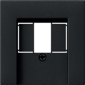 Afdekking USB-voeding PD System 55 zwart m