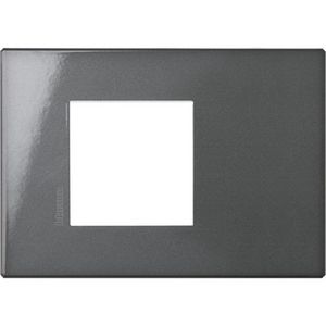 Afdekraam 2 modulen antraciet Axolute AIR