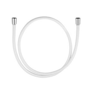 Suparaflex white slang 125cm wit/chr