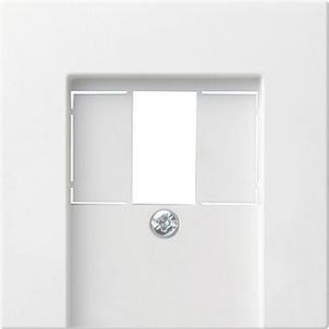 Afdekking USB-voeding PD System 55 z.wit