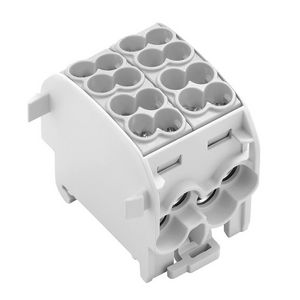 Doorvoer klem p.schoefaansl. l. grijs 25mm2 2731220000 VVE=2