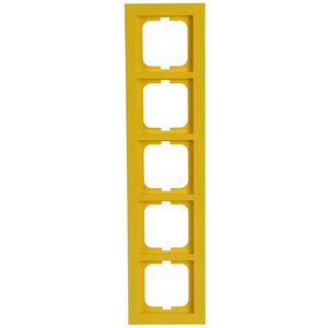 Afdekraam 5v ax-geel (1725-285)