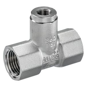 T-stuk DN20 M10x1 voor externe temperatuursensor
