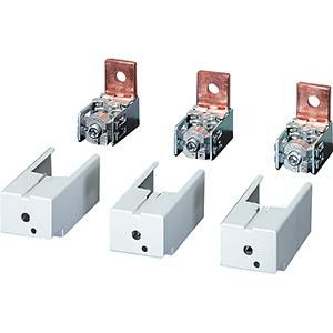 Aansluitk. 630A Schak. 3p 1x300 of 2x150mm2 Cu/Alu (3 st)