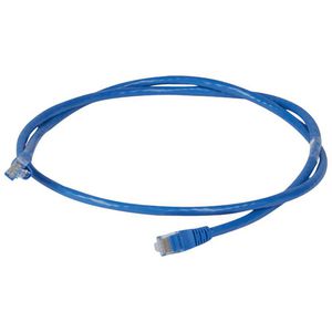 Patchkabel RJ45 Cat. C6 U/UTP blauw 1m. VVE=5