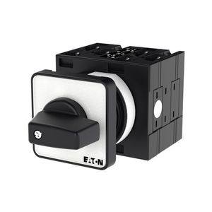 Aan-Uit-schakelaar 3-polig +2MC+1VC 32A 90° inbouw