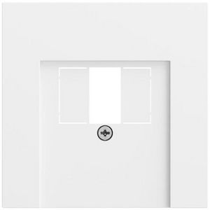 Afdekking USB-voeding PD System 70 z.wit m(gel.)
