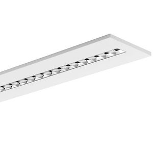 LED-Ingelegd armatuur 4000K 26W statisch Spiegelraster