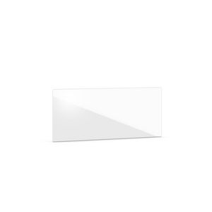 Infraroodpaneel SMART glas zuiver wit 130x50cm 600W 230V