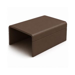 Doos a 2st. Systeem25 eindstuk 25x13mm bruin