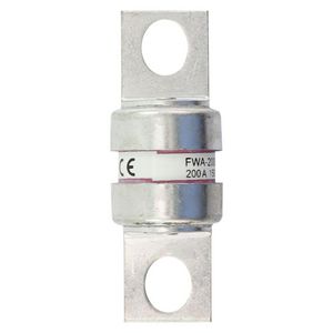 Zekering hoge snelheid 200A AC 150V DC 150V 100kA 25x68 mm