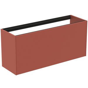 Conca wastafelmeubel 120x37x55cm 1 lade zonder afdekblad matt sunset