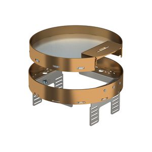Ronde cassette met snoeruitgang Ø215mm Messing 7409284