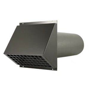 Geveldoorvoer geisoleerd Ø125mm Thermoduct 9mm