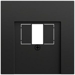 Afdekking USB-voeding PD System 70 zwart m(gel.)
