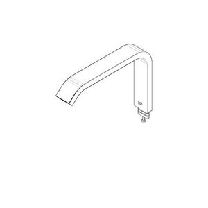 Uitloop 220mm chr 90282224500-00