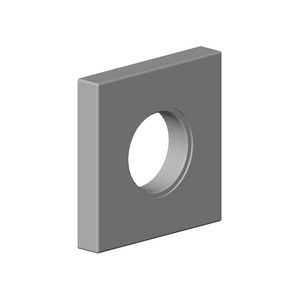 Rozet 55X55X9X 25,2mm-BG