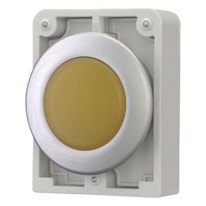 Signaallamp 30mm vlak geel