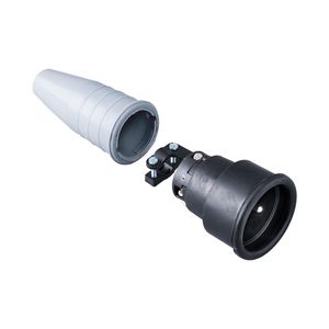 Volrubber koppelcontactstop 16A 250V penaarde greep VVE=100