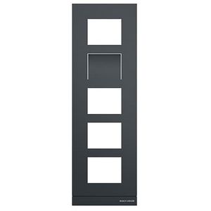 Frame outdoor-station type 1/5 kleur antraciet (41385CF-B-03)