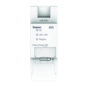 Router/interface/lijnkoppelaar IP en KNX KNX IP Secure