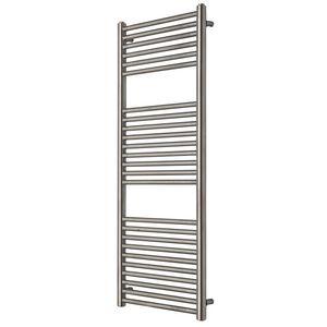 Handdoekradiator Elegance 1500x500mm RVS geborsteld 4x1/2" aansl. 493W