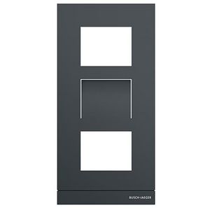 Frame outdoor-station type 1/3 kleur antraciet (41383CF-B-03)