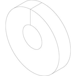 Zachtschuim rozet d200x60x40