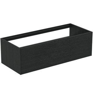 Conca wastafelmeubel 120x50x37cm 1 lade zonder afdekblad smoked oak