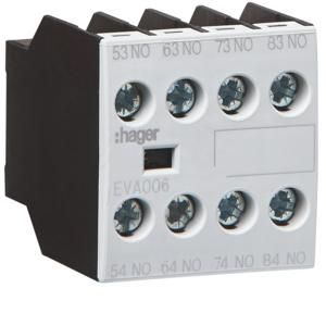 Hulpcontactblok 4NO voor EV007-EV038 EVN022-EVN045 EVL-EVR