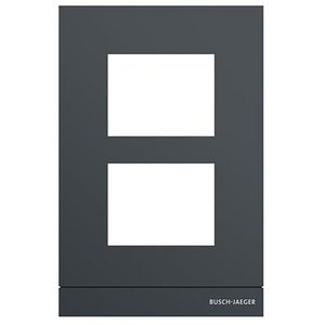 Frame outdoor-station type 1/2 kleur antraciet (41392CF-B-03)