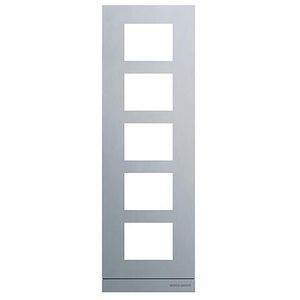 Welcome IP kader audio buitenpost maat 1/5 aluminium (41395CF-A-03)
