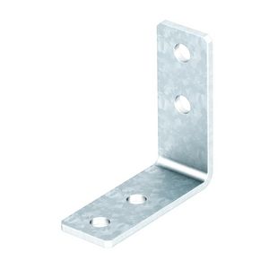 Verbindingshoek 90gr, met 4 gaten 104x104x40x5 staal VVE=10