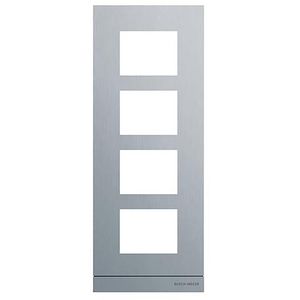 Welcome IP kader audio buitenpost maat 1/4 aluminium (41394CF-A-03)