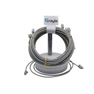 Slimline Patchkabel Cat.6A U/UTP AWG28 LSZH molded grijs 2.0