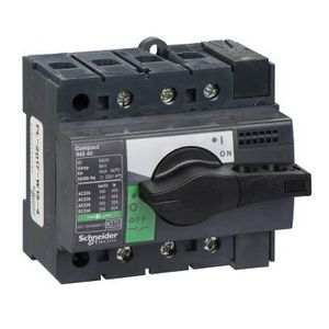 Lastscheider Vast Zwart ComPact INS40 3P