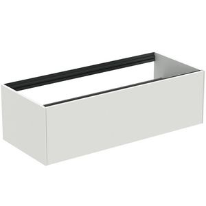 Conca wastafelmeubel 120x50x37cm 1 lade zonder afdekblad matt white