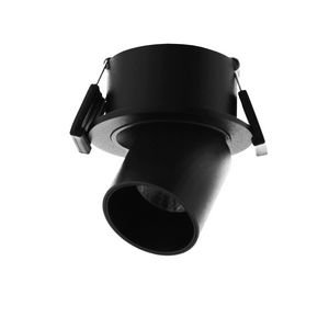 Inbouwspot richtbare semi Zwart 3.1W 350mA 2700K Piran COB