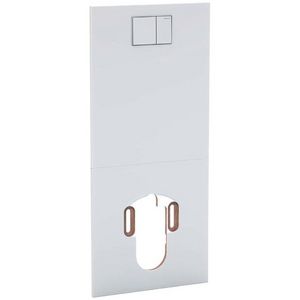 Design afdekplaat v. AquaClean closetsysteem wit glas