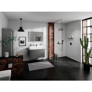 Rainfinity planchet 500 mat zwart incl. bevestiging