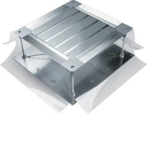 Universele vloerdoos bodempl. grootte 2 428x428x(165-215)mm