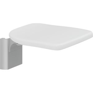 Opklapbaar zitje verstelbaar wandrail 320mm PLUS wit