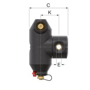 Lucht-vuilafscheider Flamcovent Clean Smart 2" Ecoplus