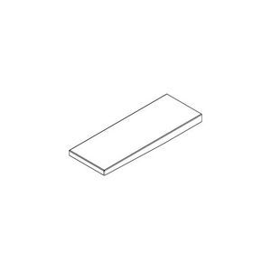 Greep v. wastafel wand Hendel 45x8x125mm Champagne (22kt Gou