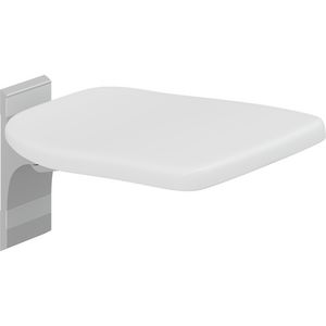 Opklapbaar zitje vaste hoogte wandm. 320mm PLUS wit