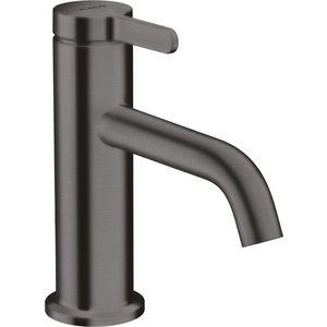 1-hendel wastafelmengkraan 70 met afvoerplug Brushed Black Chrome AX One