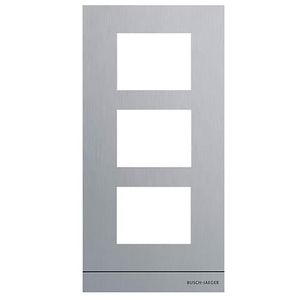 Welcome IP kader audio buitenpost maat 1/3 Edelstaal (41393CF-S-03)