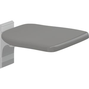 Opklapbaar zitje vaste hoogte wandm. 320mm PLUS antraciet